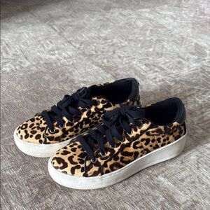 Leopard Print Women's Sneakers Steve Madden